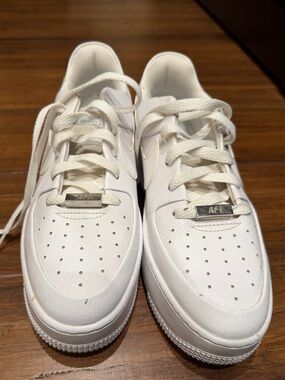 Nike White Women’s Air Force 1s